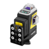 Nivel System CLx3G MOTOR + statyw SJJ-M1 EX – zmotoryzowany laser krzyżowy zielony 3 × 360° 3D Bluetooth